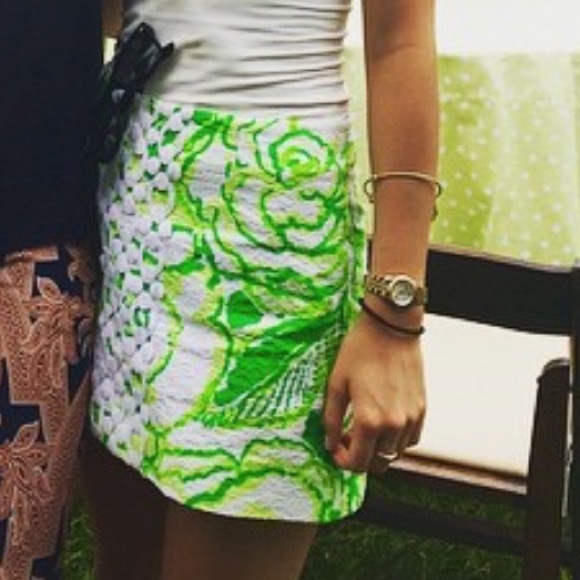 Lilly Pulitzer Floral Skirt - Picture 5 of 5